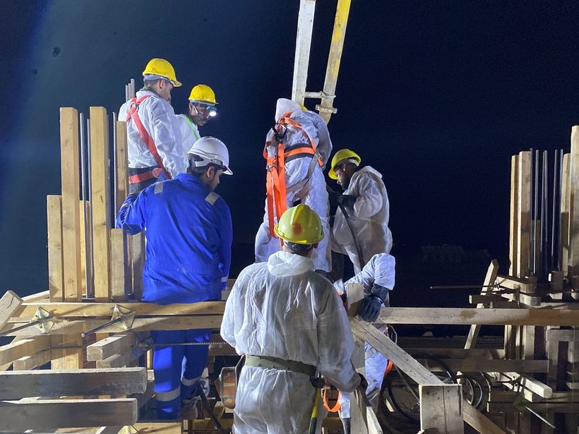 Night operations on a 24·7 schedule