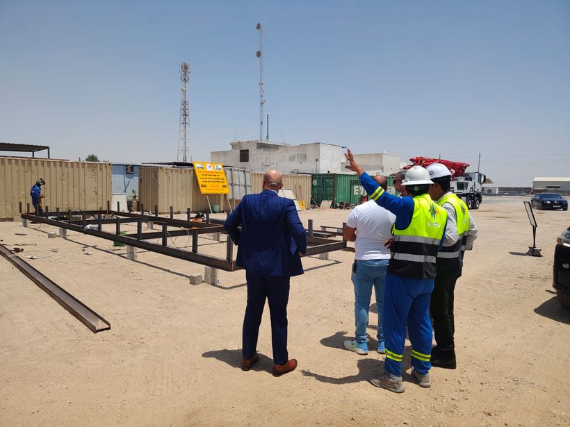 Site facilities and fabrication